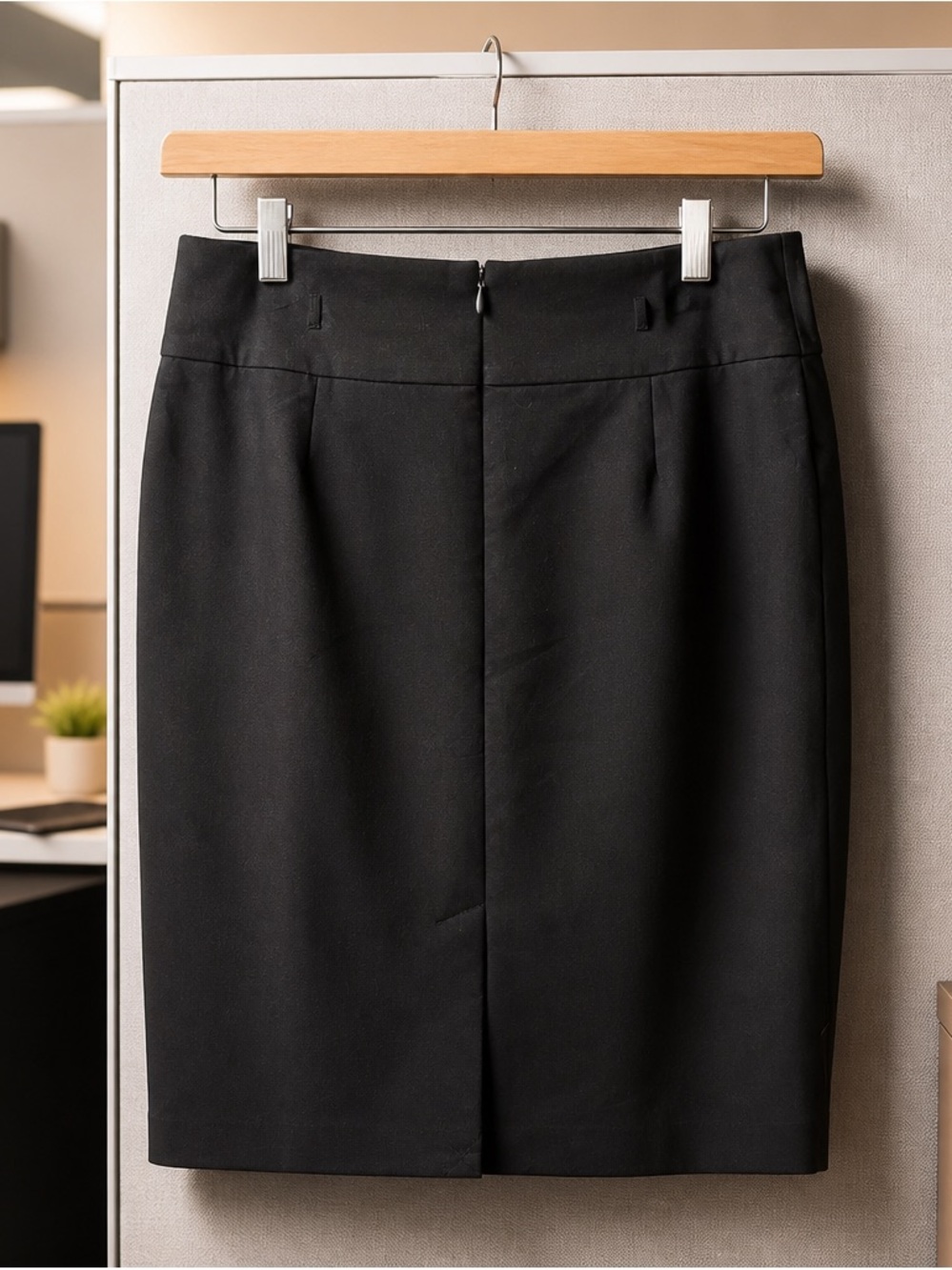 NWT Liz Claiborne Career Black Pencil Skirt - Classic Workwear Essential
